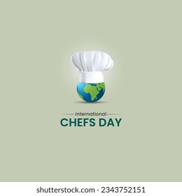 International Chefs Day. world chefs day concept. 