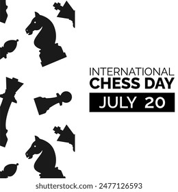 International chess day. 20 July