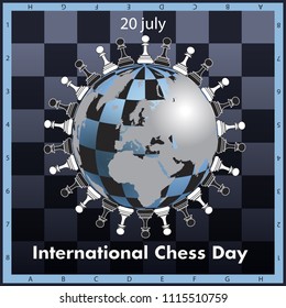 The International chess day is celebrated annually on July 20,