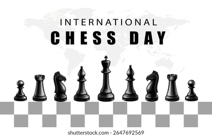 International Chess Day, celebrates the timeless game of strategy and intellect.