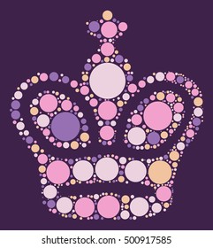 International chess shape vector design by color point