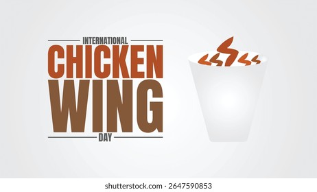 Dia Internacional da Asa do Frango, comemorar com asas saborosas ao redor do mundo