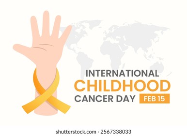 International Childhood Cancer Day Illustration