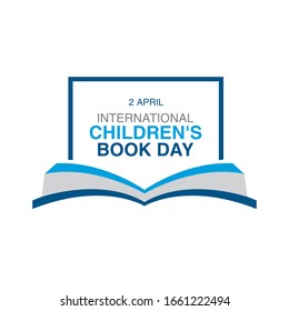 International Children's Book Day. 2 April. Vector illustration.