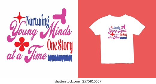 International Children's Book Day fine t shirt design