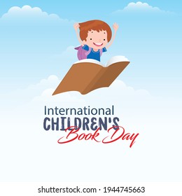 International Children's Book Day. Kids Character Theme