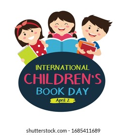 International Children's Book Day. Vector Illustration.