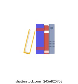 international children's book day book vector set illustration