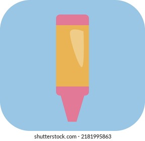 International childrens day pen, illustration, vector on a white background.