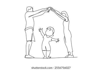 International Children's Day.expressing love for children on Child Protection Day,
Hand holding children paper cutout. Child abuse rehabilitation, custody, No child labor International Children