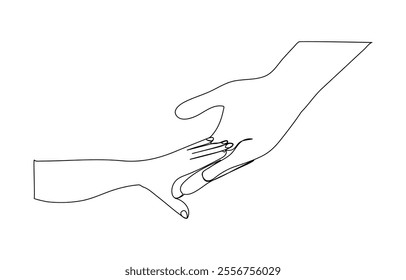 International Children's Day.expressing love for children on Child Protection Day,
Hand holding children paper cutout. Child abuse rehabilitation, custody, No child labor International Children