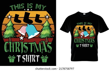 
 
International Christmas day...T-shirt design templet. 