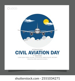 O Dia Internacional da Aviação Civil, comemorado em 7 de dezembro, celebra a importância da aviação civil em conectar o mundo.