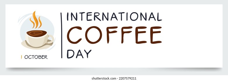 International Coffee Day, held on 1 October.