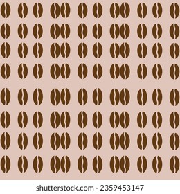 International coffee day pattern seamless background