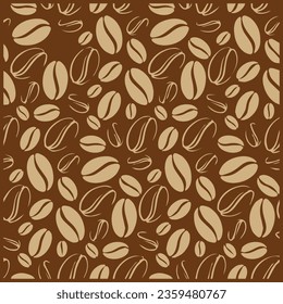
International Coffee Day Pattern Seamless Background