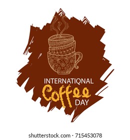 International coffee day Poster