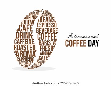 International coffee day poster design