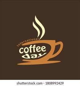 International coffee day vector download 