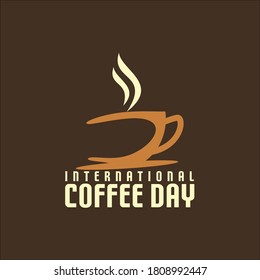 International coffee day vector download 