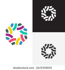 International Community Logo Design. Symbol Design