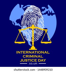 International Criminal Justice Day, July 17

