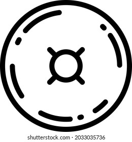 International currency symbol coin icon vector illustration