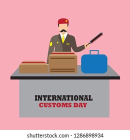 International Custom Day Vector