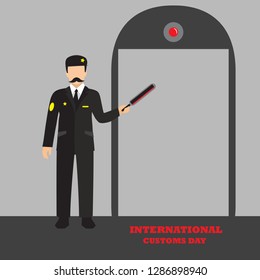 International Custom Day Vector