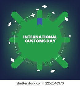 International Customs Day - global elements for customs 