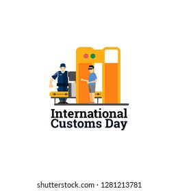 International Customs Day Vector