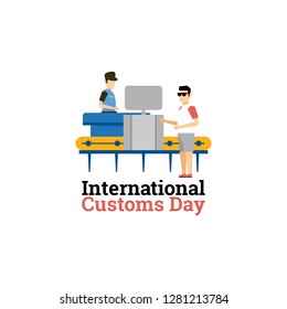 International Customs Day Vector