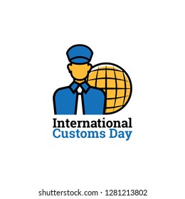 International Customs Day Vector