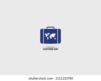 International Customs Day. vector illustrations