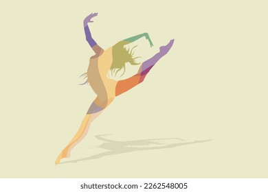 international dance day concept. illustration vector