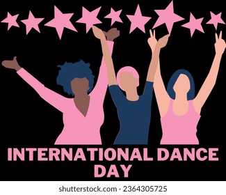 International Dance Day illustration design