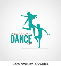 International Dance Day Vector Illustration.
