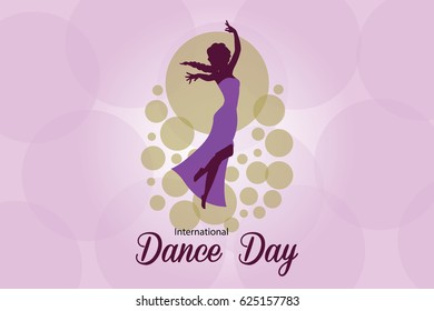 international dance day vector illustration