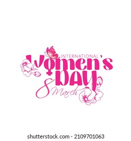 International women’s day. 8th march