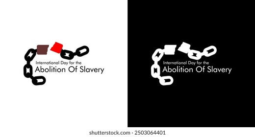 international day for the abolition of slavery logo