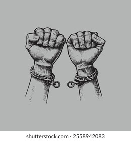 International Day for the Abolition of Slavery vector design template good for celebration usage. International Day for the Abolition of Slavery design. eps 10.