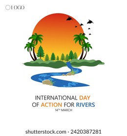 The International Day of Action for Rivers observed on March 14th every year.