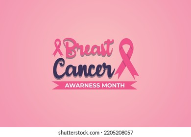 International day against breast cancer awareness month background	