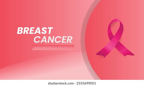 International day against breast cancer. Background Breast cancer awareness month October with ribbon.