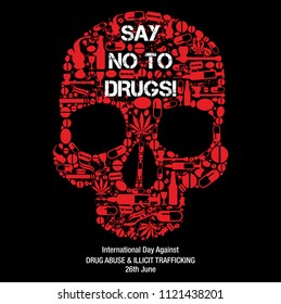 International Day against Drug Abuse and Illicit Trafficking background