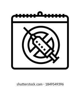 international day against drug abuse and trafficking line icon vector. international day against drug abuse and trafficking sign. isolated contour symbol black illustration