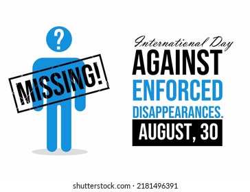 International day against enforced disappearances