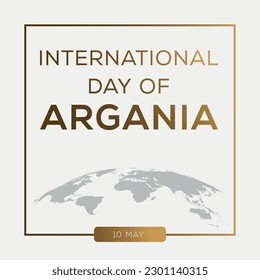 International Day of Argania, held on 10 May.