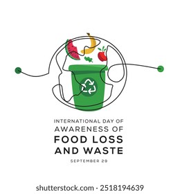 International Day of Awareness of Food Loss and Waste, held on 29 September.