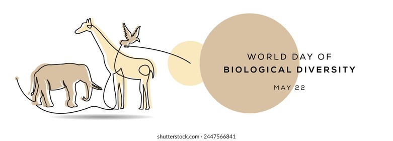 International Day for Biological Diversity, held on 22 May.